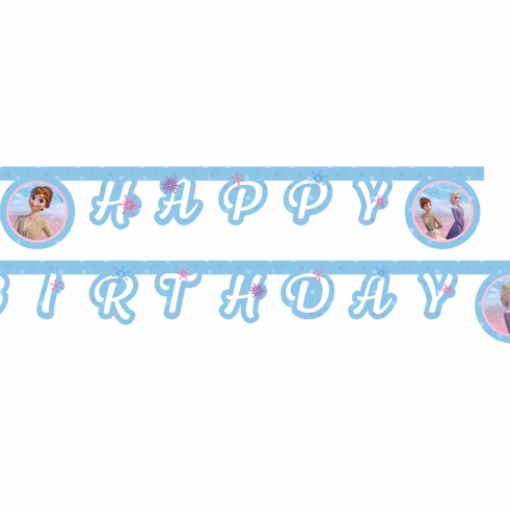 Grinalda Happy Birthday 200cm Frozen II Wind Spirit