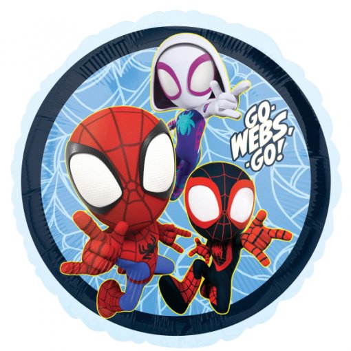 Balão Foil 45cm Spider-Man (Homem-Aranha) Spidey