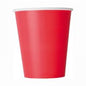 8 Copos 267ml EU Vermelho