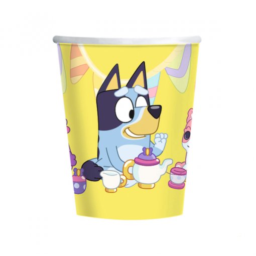 8 Copos 266ml Bluey
