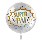 Balão Foil 43cm 'Super Pai'