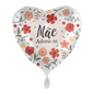 Balão Foil 43cm Flores - Dia da Mãe