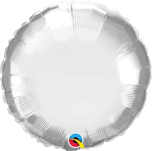 18" BALÃO FOIL REDONDO CROMADO