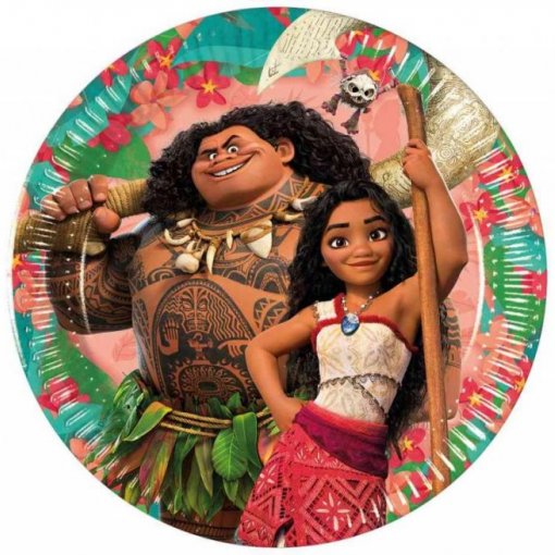 8 Pratos 20cm Moana