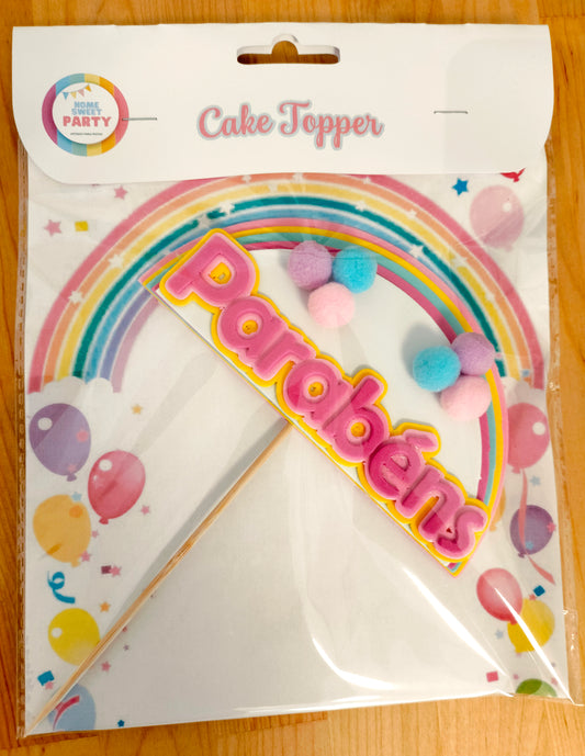 Top parabéns pom pom