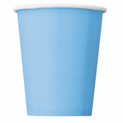 14 Copos 267ml EU Azul Claro