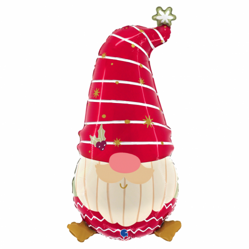 Balão Foil 68cm Gnomo Natal
