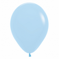 50 Balões latex R12 (30cm) - Pastel Matte Blue