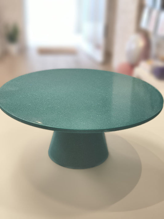 Boleira Lis Verde Glitter
