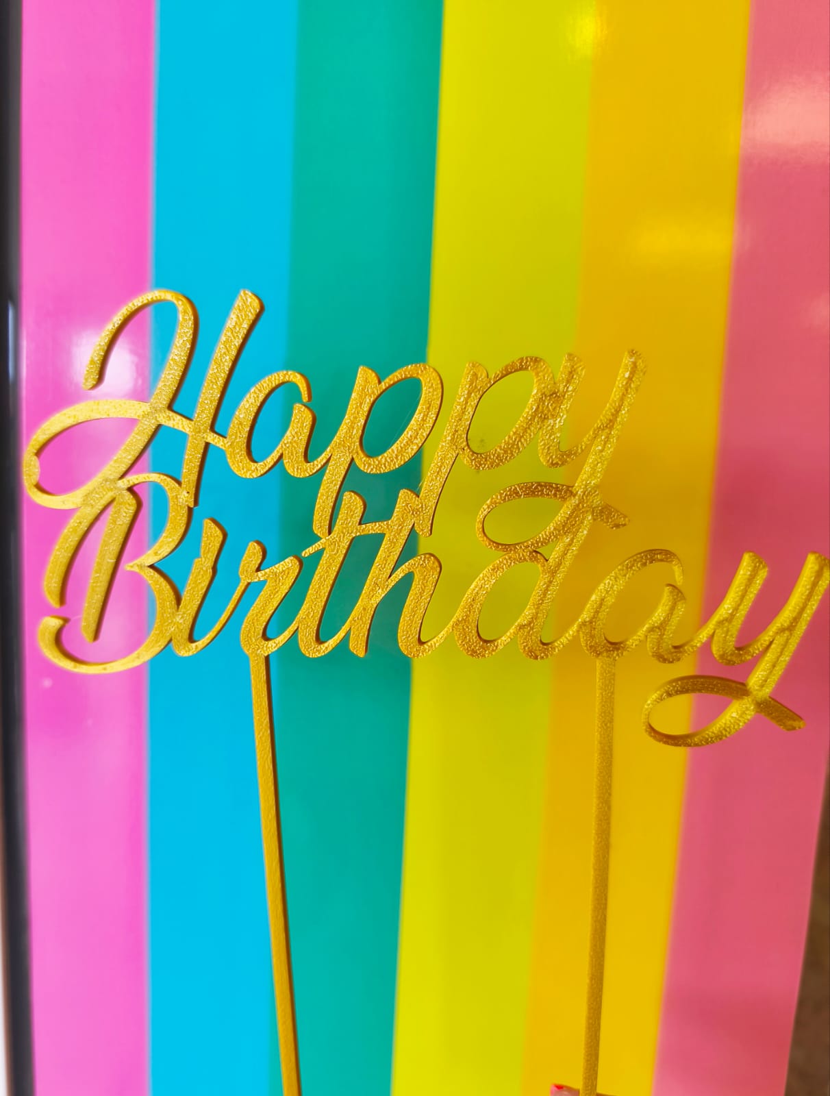topo de bolo happy birthday