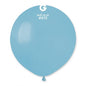 25 Balões latex 19'' (48cm) cor Baby Blue #072