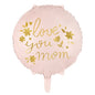 Balão Foil 45cm 'Love you mom' (Dia da Mãe)