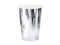 6 Copos 220ml Prateado Foil