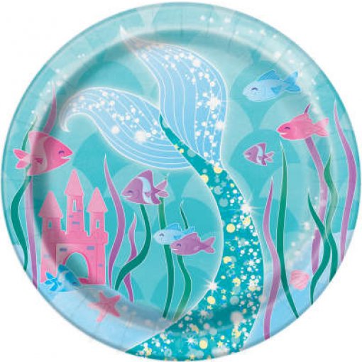 8 Pratos 18cm EU Sereia