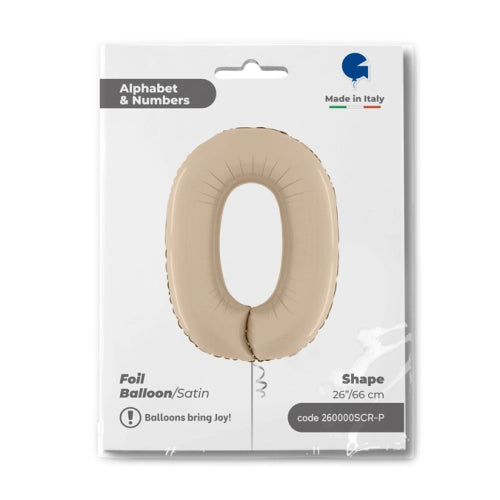 NÚMERO 0 CREME ACETINADO 26INC