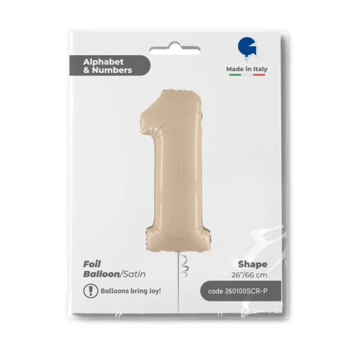 NÚMERO 1 CREME ACETINADO 26INC