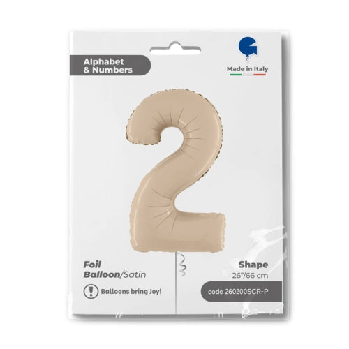 NÚMERO 2 CREME ACETINADO 26INC