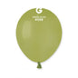 100 Balões latex 5'' (12cm) cor Green Olive #098