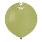 25 Balões latex 19'' (48cm) cor Green Olive #098