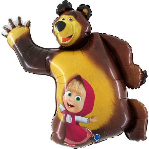 Balão Foil 42'' Masha e o Urso