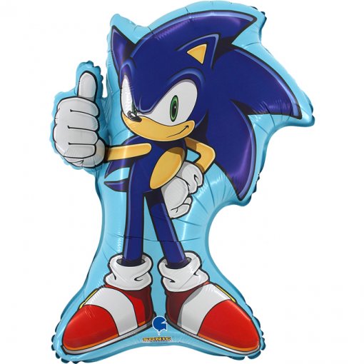Balão Foil 84cm Sonic The Hedgehog