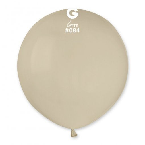 25 Balões latex 19'' (48cm) cor Latte #084