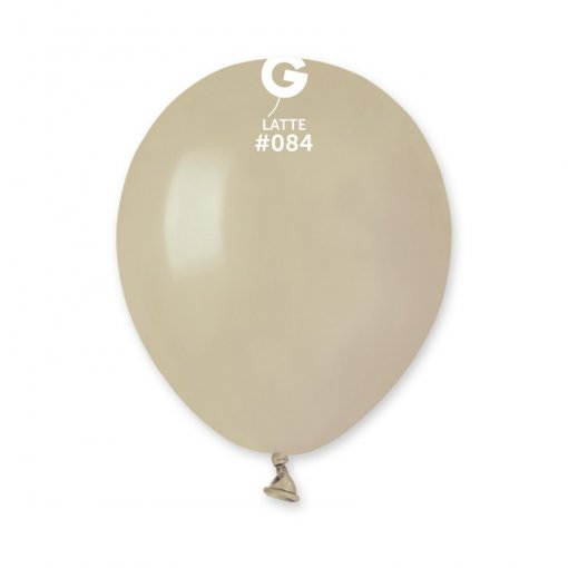 100 Balões latex 5'' (12cm) cor Latte #084