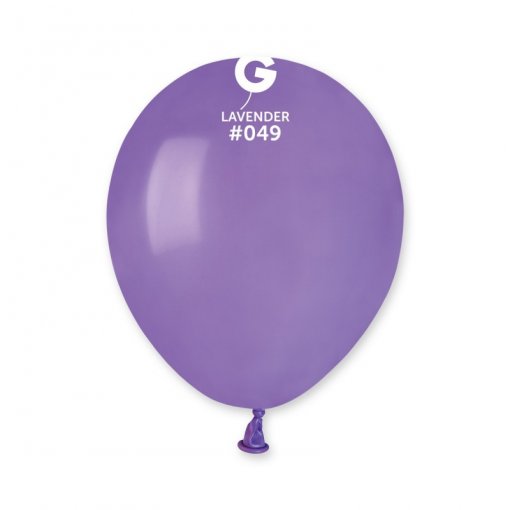 100 Balões latex 5'' (12cm) cor Lavender #049