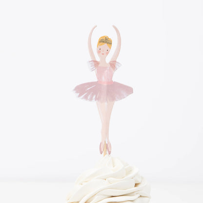 Kit de cupcake bailarina (x 24 toppers)