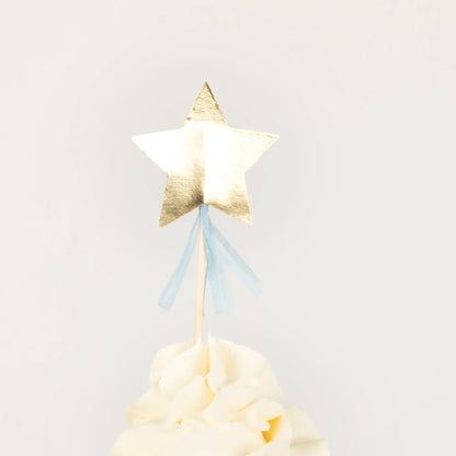 Festa das riscas Cupcake Kit (x 24 toppers)