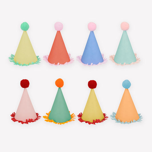 Mini Chapéus de Festa (x8)