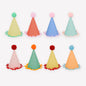 Mini Chapéus de Festa (x8)