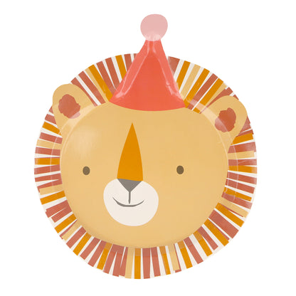 8 Pratos Animal Parade