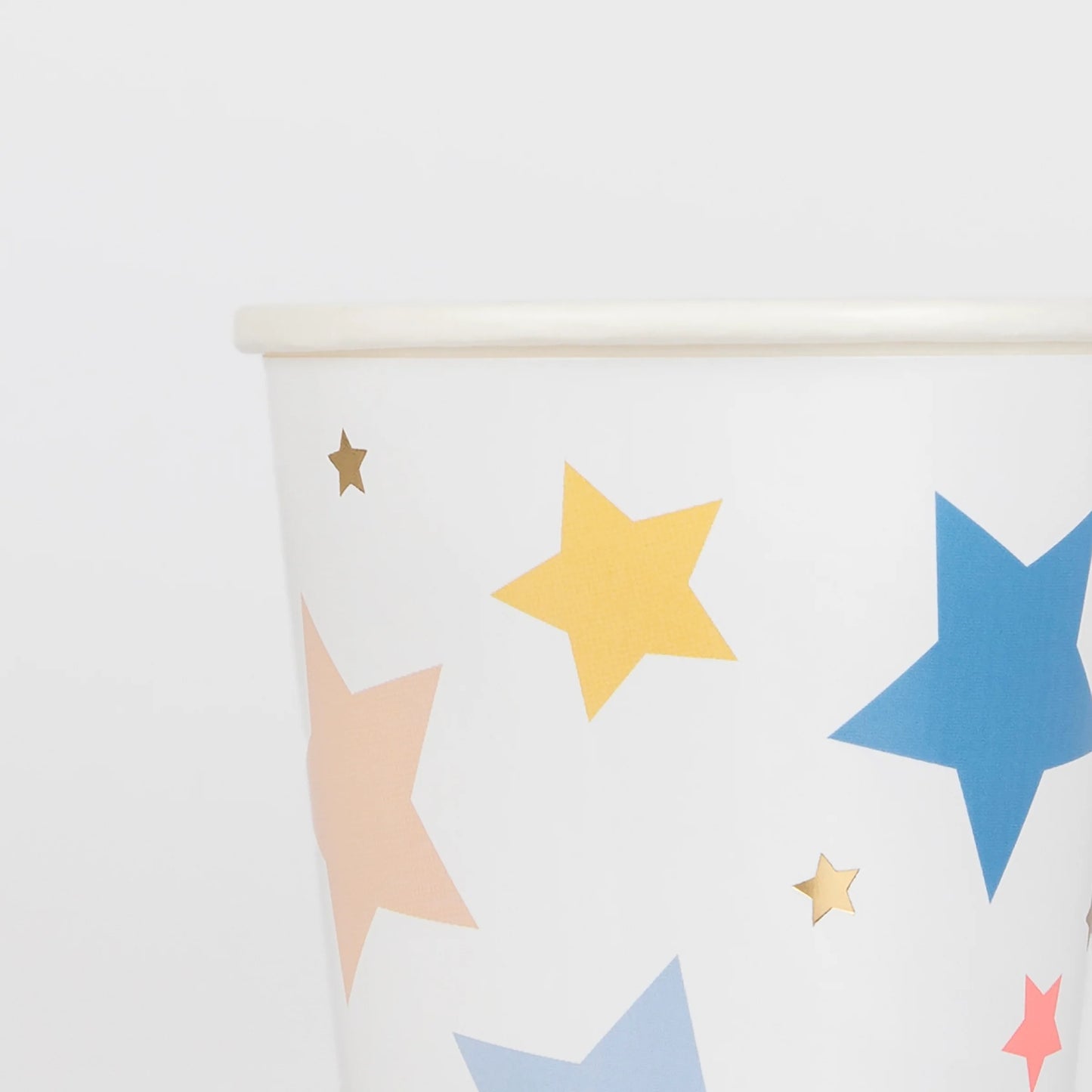 Copos Feliz aniversário estrelas (x 8)