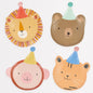 8 Pratos Animal Parade