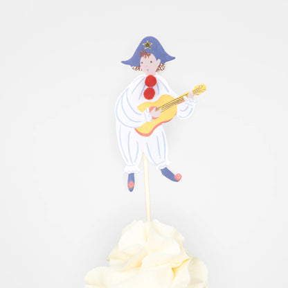 Kit de cupcake de circo (x 24 toppers)
