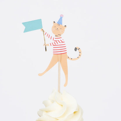 Animal parade cupcack kis (x24)