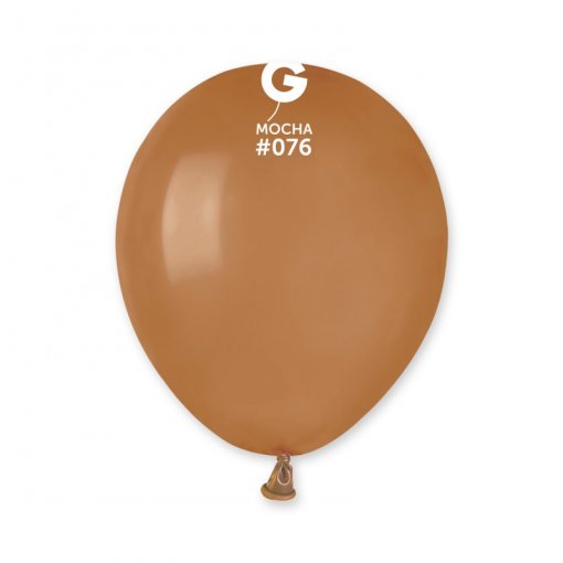 100 Balões latex 5'' (12cm) cor Mocha #076