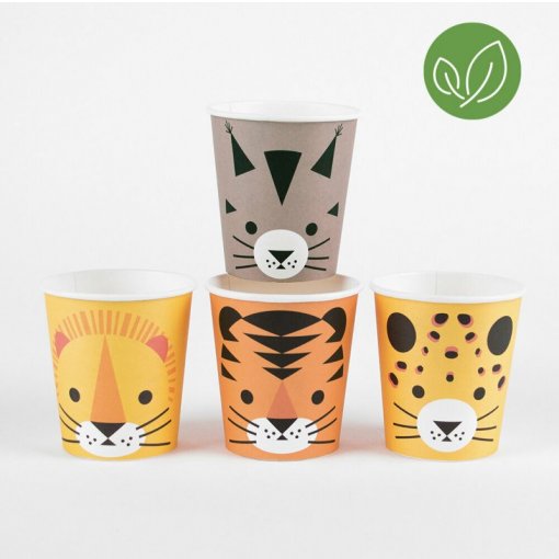 8 Copos 250ml Selva