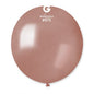 25 Balões latex Metalizado 19'' (48cm) cor Rose Gold #071